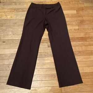 Tribal Pants Women’s Size 8 Stretch Brown Pleated Straight Leg